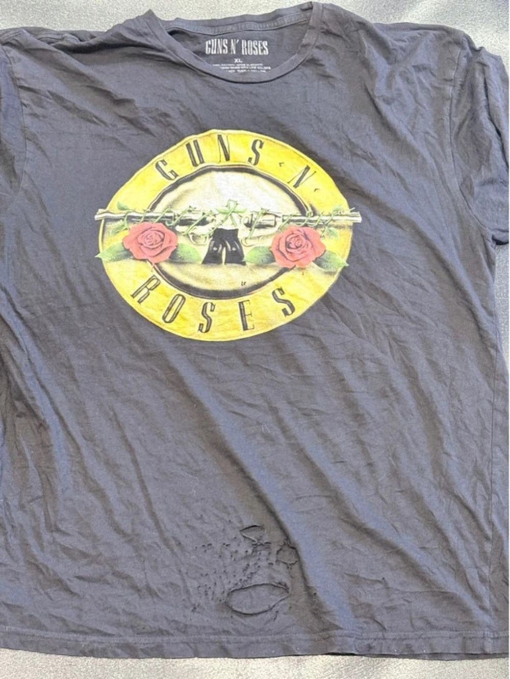 Guns N’ Roses Classic Logo T-Shirt Size XL 1523